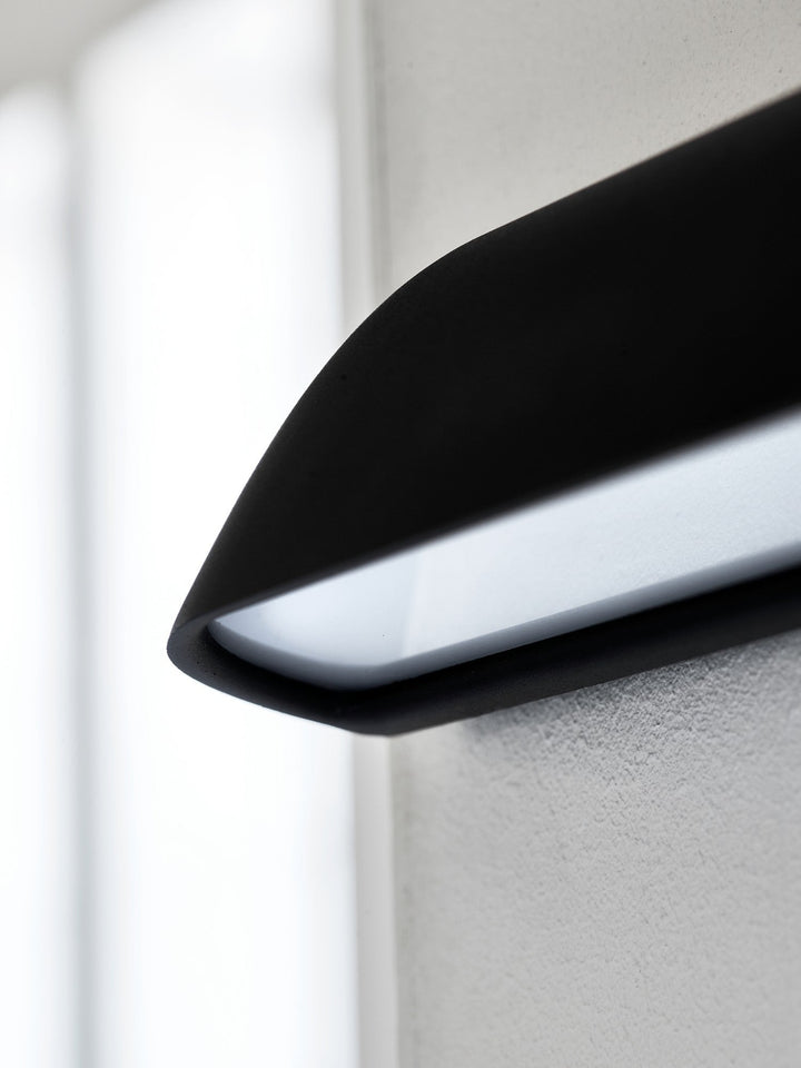 Lampada da Parete LED Front 36, Nera