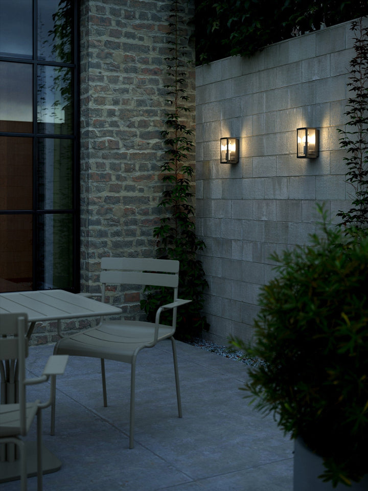 Luce da Parete Luchy, Nero/Trasparente