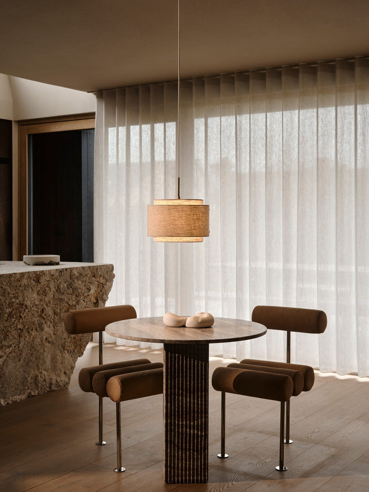 Lampadario Takai, Beige