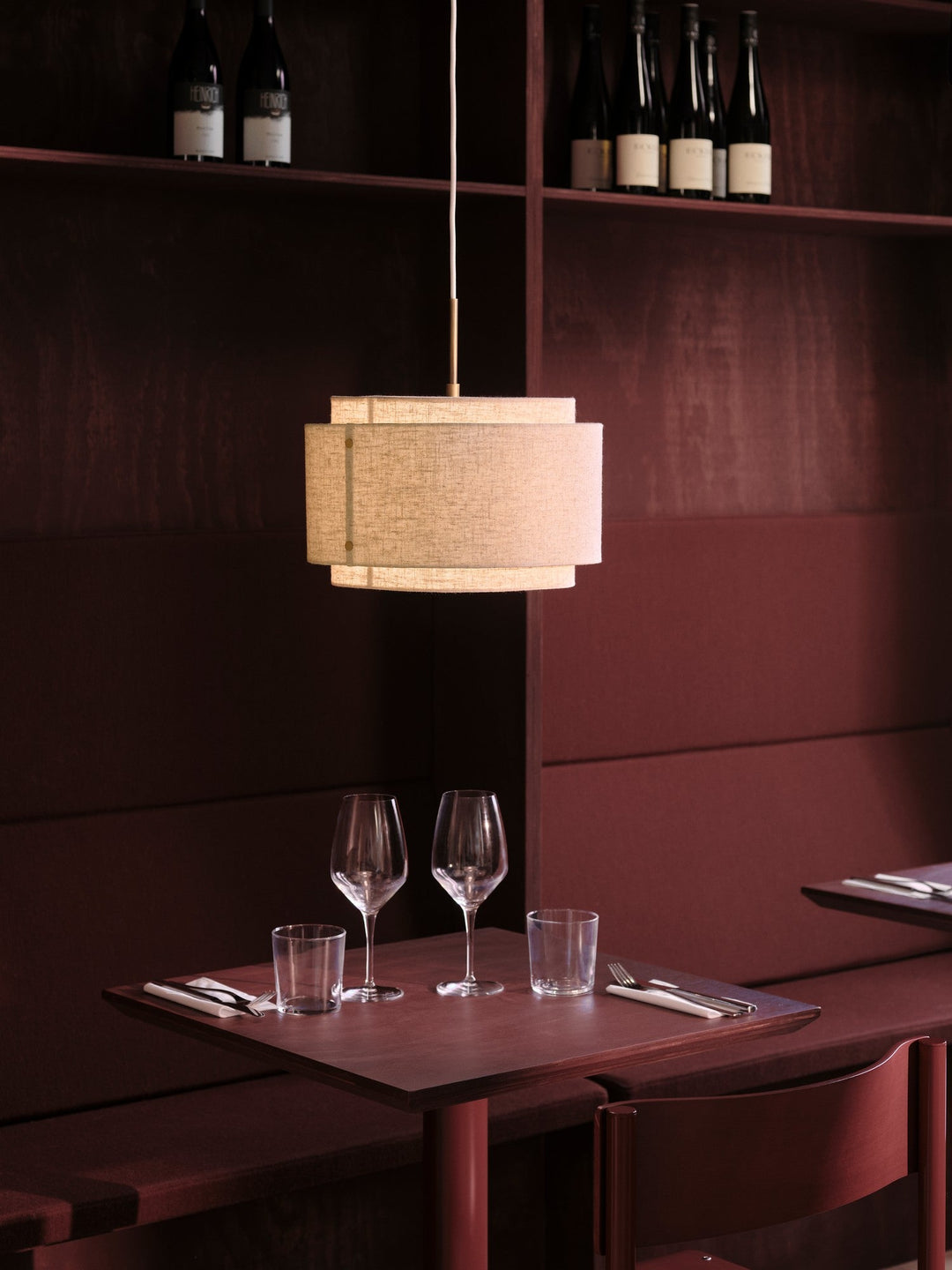 Lampadario Takai, Beige