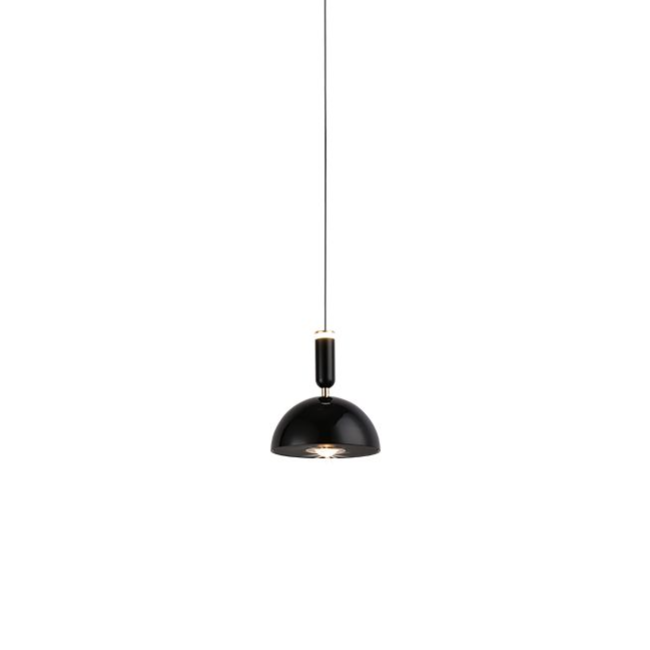 Macarona: Lampada a sospensione LED in alluminio e acrilico a forma di macaron – per ambienti moderni e giocosi
