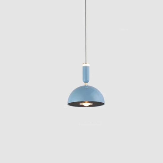 Macarona: Lampada a sospensione LED in alluminio e acrilico a forma di macaron – per ambienti moderni e giocosi