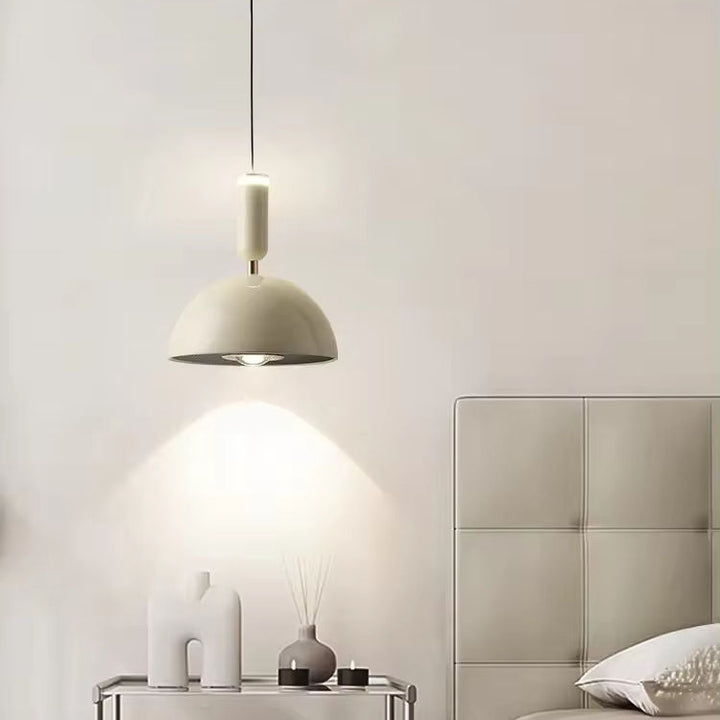 Macarona: Lampada a sospensione LED in alluminio e acrilico a forma di macaron – per ambienti moderni e giocosi