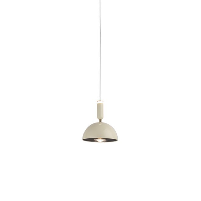 Macarona: Lampada a sospensione LED in alluminio e acrilico a forma di macaron – per ambienti moderni e giocosi