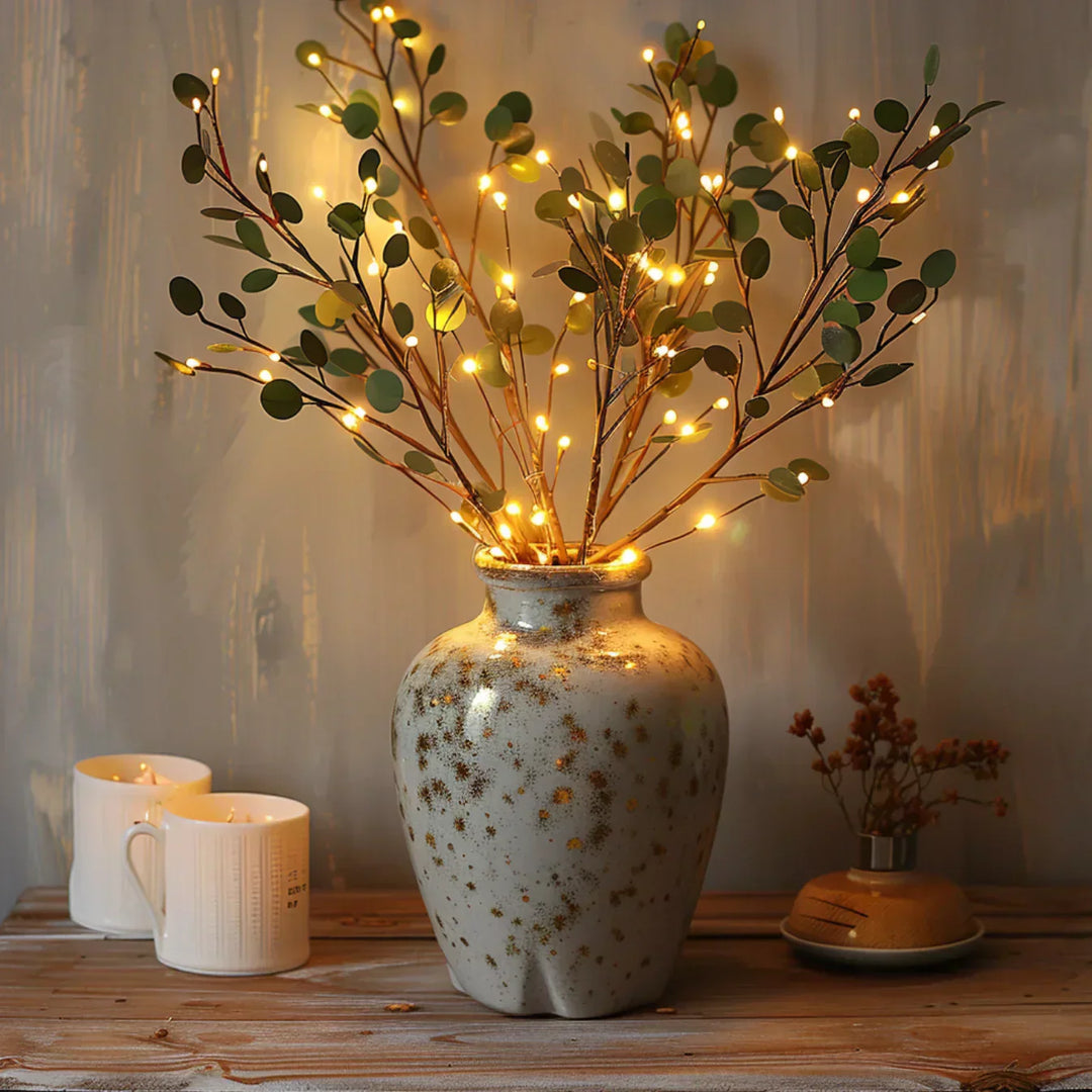 OlivaLux™ – Lampada decorativa LED a forma di ramo d&