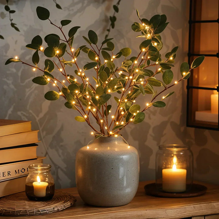 OlivaLux™ – Lampada decorativa LED a forma di ramo d&