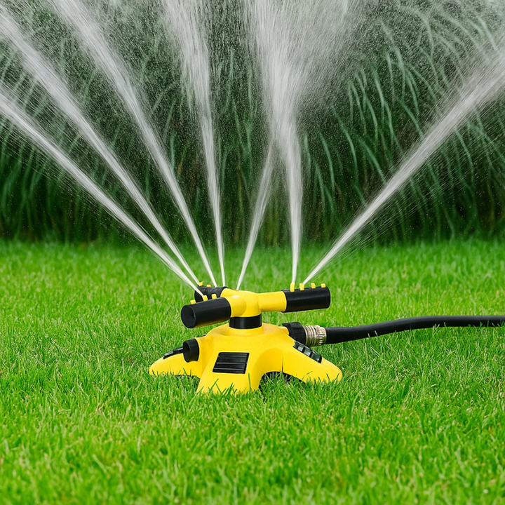 Irrigatore Rotante per Prato a 360° | Ugelli Stabili e Multidirezionali per una Copertura Uniforme in Grandi Giardini