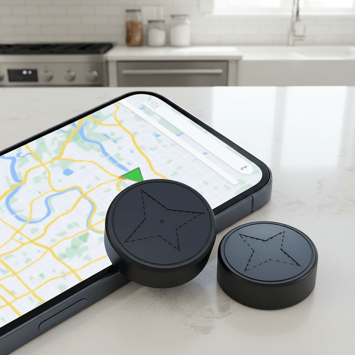 TRACKNEX – Localizzatore GPS Compatto con Montaggio Magnetico