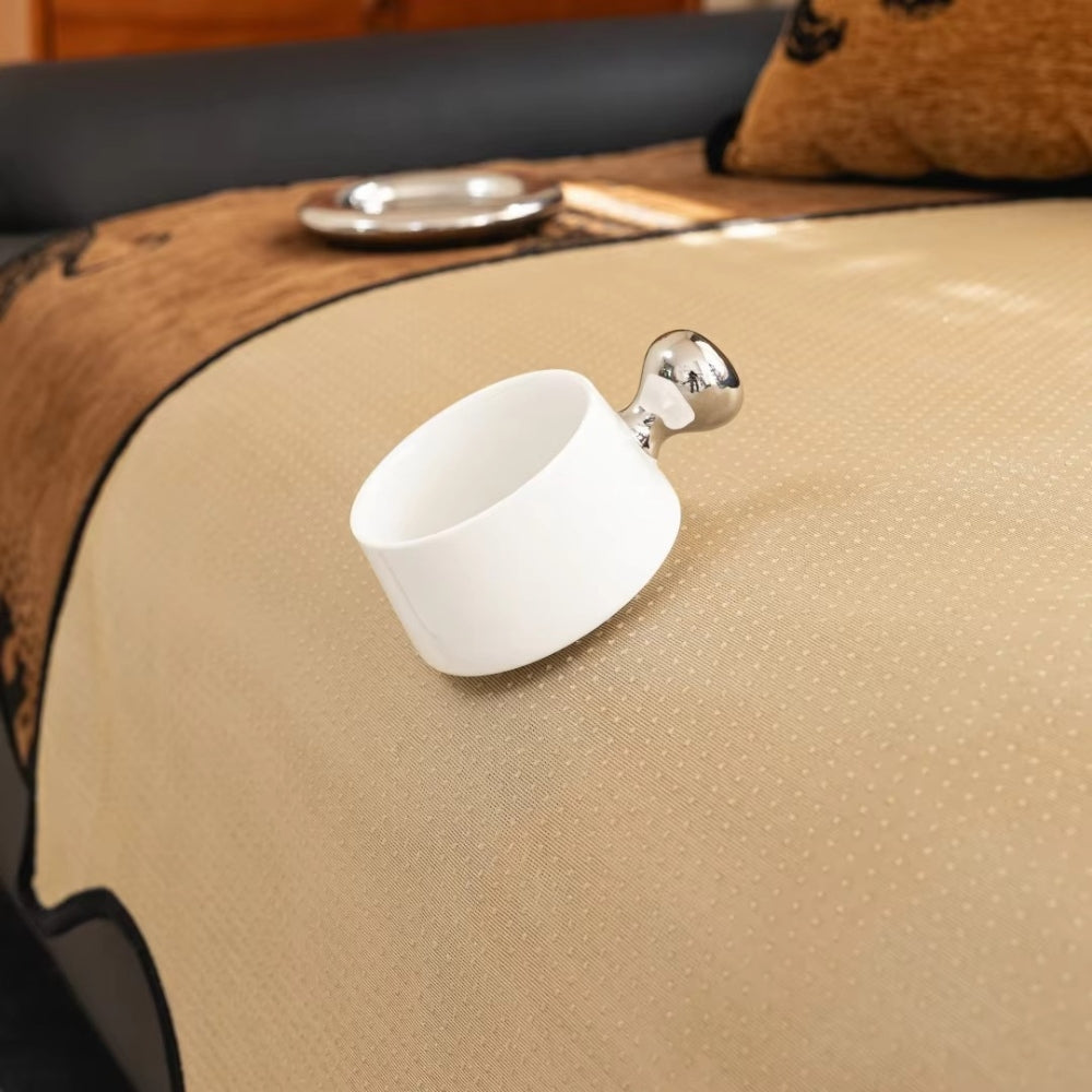 MajestätWelle: Copertura per divano in microfibra con struttura ondulata decorativa e comfort antiscivolo – per divano e area living