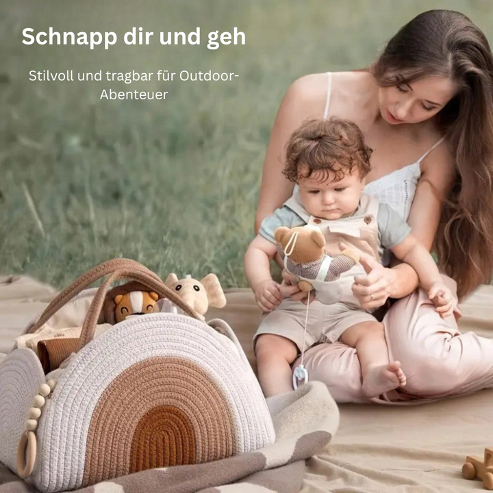 MamaStil: Organizzatore per la conservazione del bambino – moderno, robusto e versatile per pannolini, salviettine e accessori