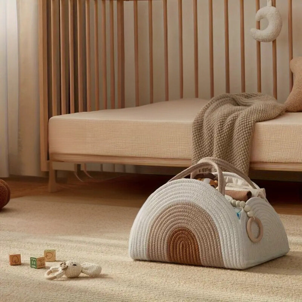 MamaStil: Organizzatore per la conservazione del bambino – moderno, robusto e versatile per pannolini, salviettine e accessori