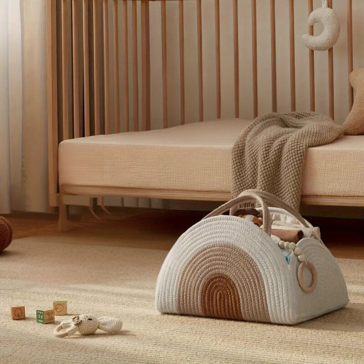MamaStil: Organizzatore per la conservazione del bambino – moderno, robusto e versatile per pannolini, salviettine e accessori