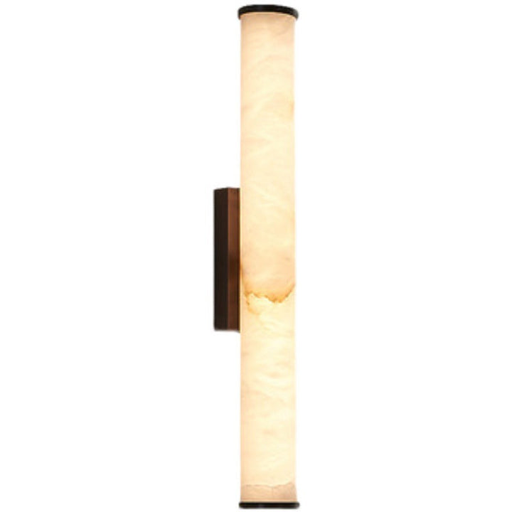 MarmoLux: Lampada da parete LED moderna con effetto marmo spagnolo e dettaglio in rame – per camera da letto e soggiorno