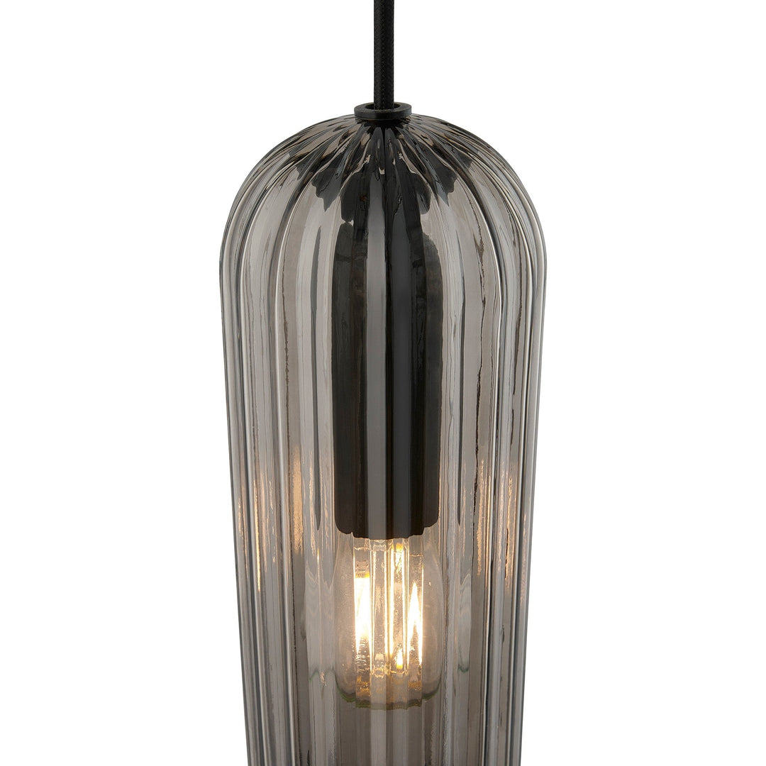 Lampadario Miella, Vetro Fumé