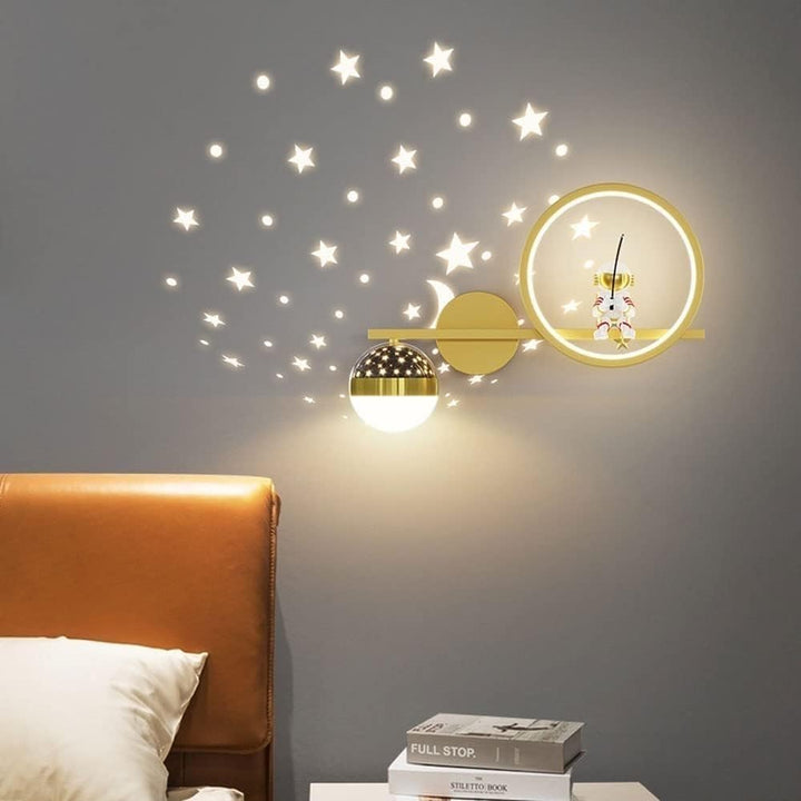 MiniGlow: Applique a LED con luce bianca calda e design sicuro per bambini – per camerette e zone notte