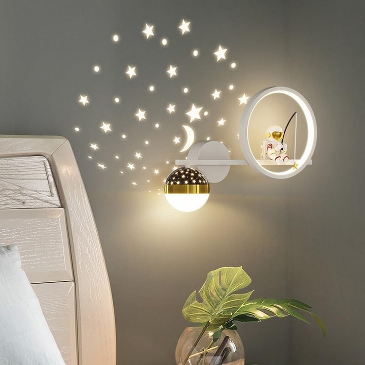 MiniGlow: Applique a LED con luce bianca calda e design sicuro per bambini – per camerette e zone notte