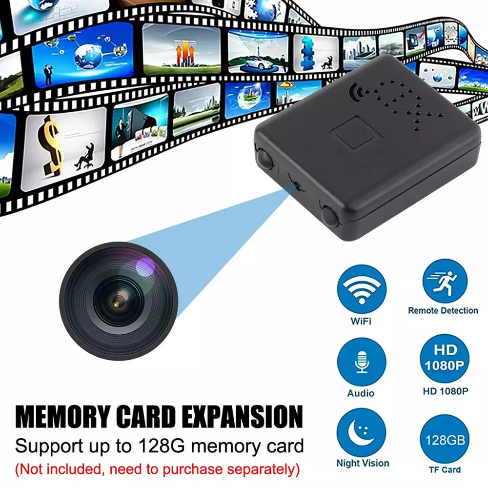Telecamera Micro HD con Audio Visione Notturna Interna 2025