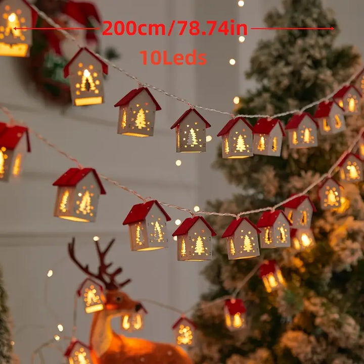 Mirava LED Luci di Natale 2M – Illuminazione Festiva Rossa per la Casa