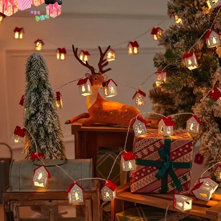 Mirava LED Luci di Natale 2M – Illuminazione Festiva Rossa per la Casa
