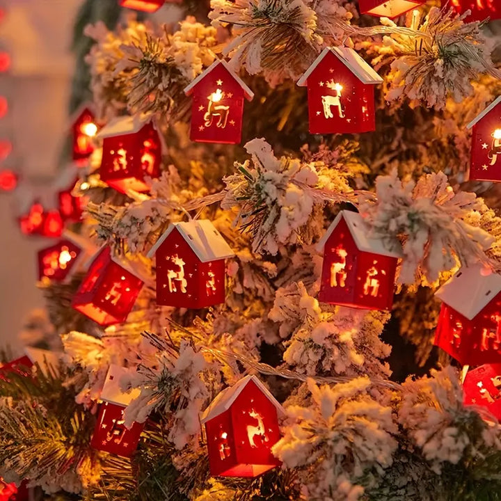 Mirava LED Luci di Natale 2M – Illuminazione Festiva Rossa per la Casa