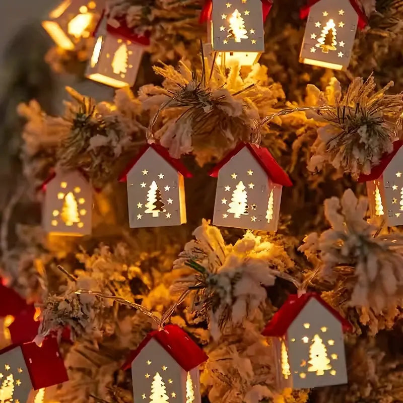 Mirava LED Luci di Natale 2M – Illuminazione Festiva Rossa per la Casa