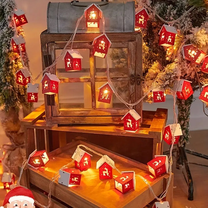 Mirava LED Luci di Natale 2M – Illuminazione Festiva Rossa per la Casa