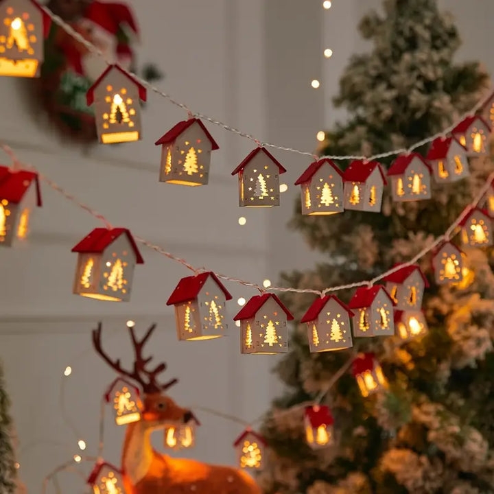 Mirava LED Luci di Natale 2M – Illuminazione Festiva Rossa per la Casa