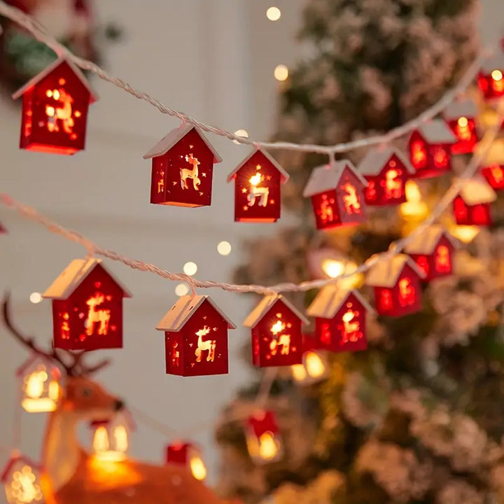 Mirava LED Luci di Natale 2M – Illuminazione Festiva Rossa per la Casa