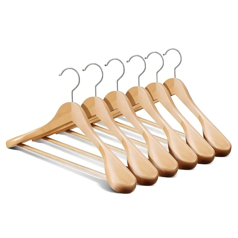 ModusAkzent: Grucce in legno – eleganti, stabili e versatili per abiti, camicie e cappotti
