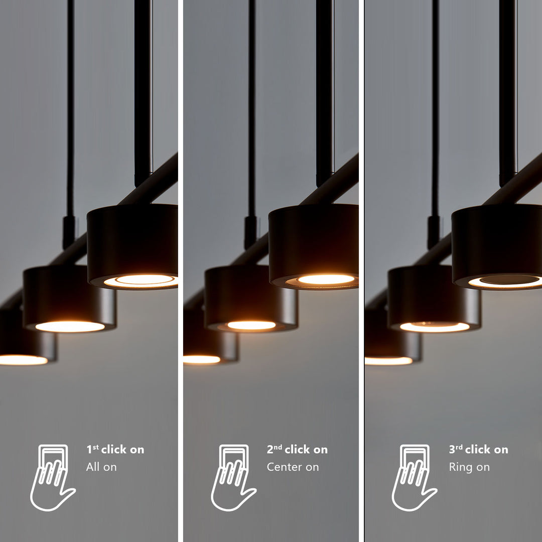 Clyde 4 LED MoodMaker Lampadario