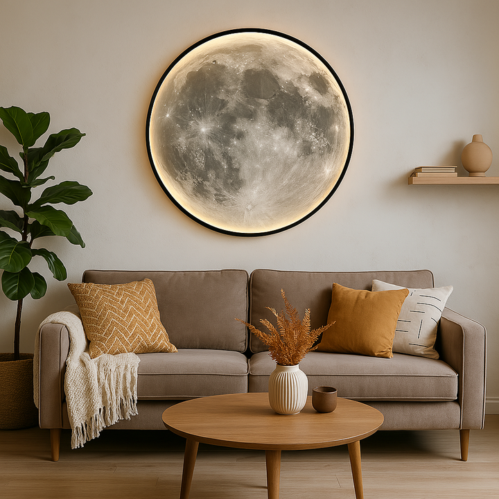 Moonara: Applique LED Luna – luce da parete decorativa e di design