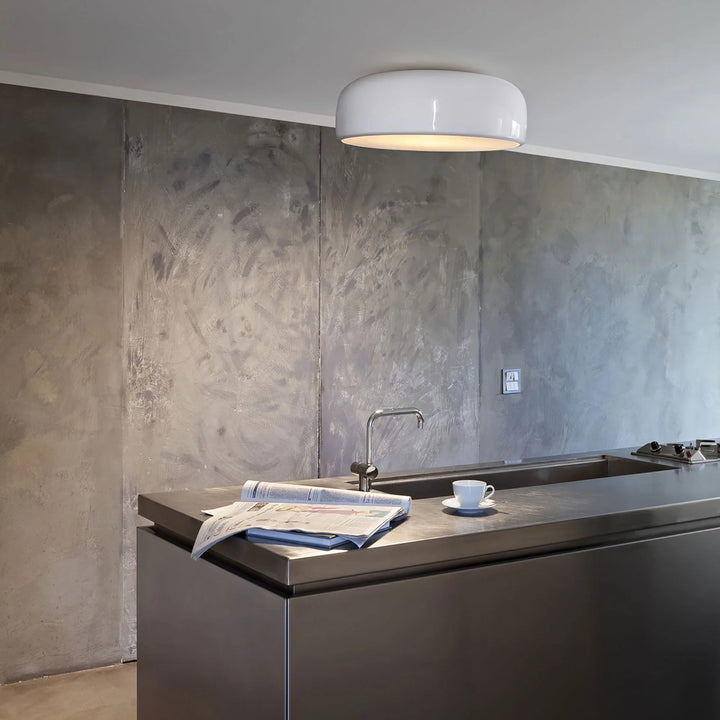 Morvella: Lampada da soffitto LED vintage in metallo – per camera da letto e cucina