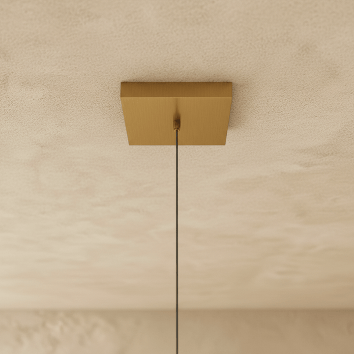 MuniraLux: Lampadario moderno a LED nero opaco con diffusore in opale – per sala da pranzo e soggiorno