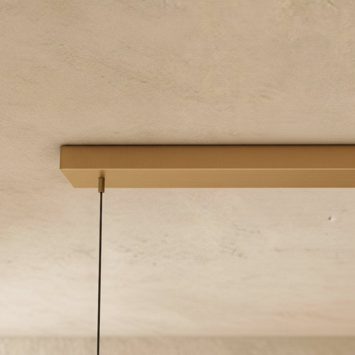 MuniraLux: Lampadario moderno a LED nero opaco con diffusore in opale – per sala da pranzo e soggiorno
