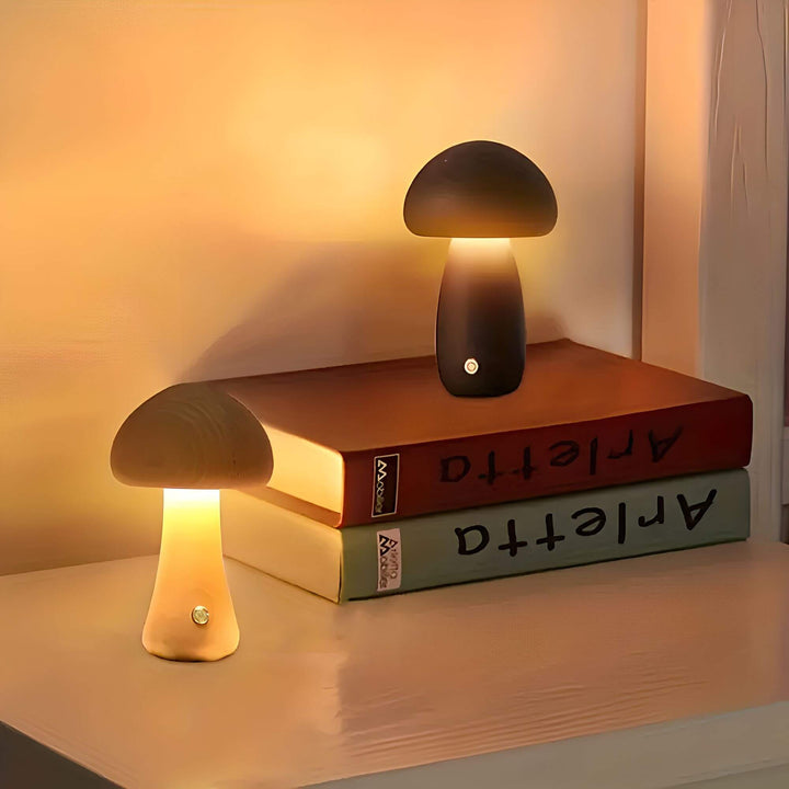 Mushglow: Lampada da tavolo senza fili