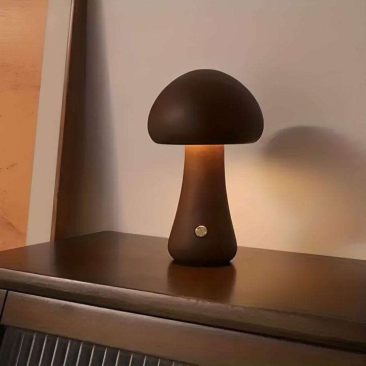 Mushglow: Lampada da tavolo senza fili