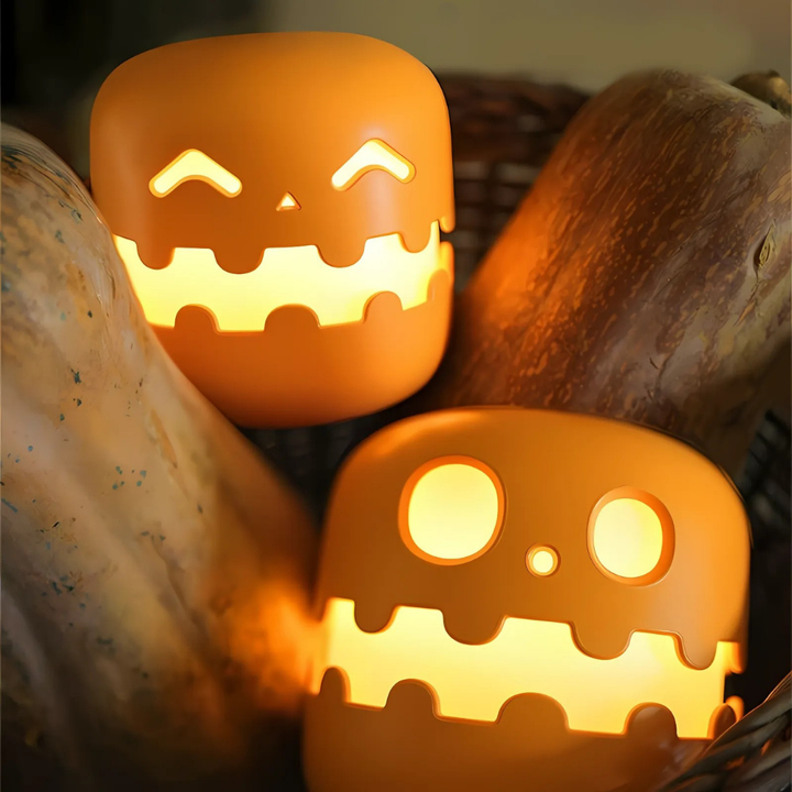 MysticGourd™ – Lampada Zucca Sorridente Ricaricabile