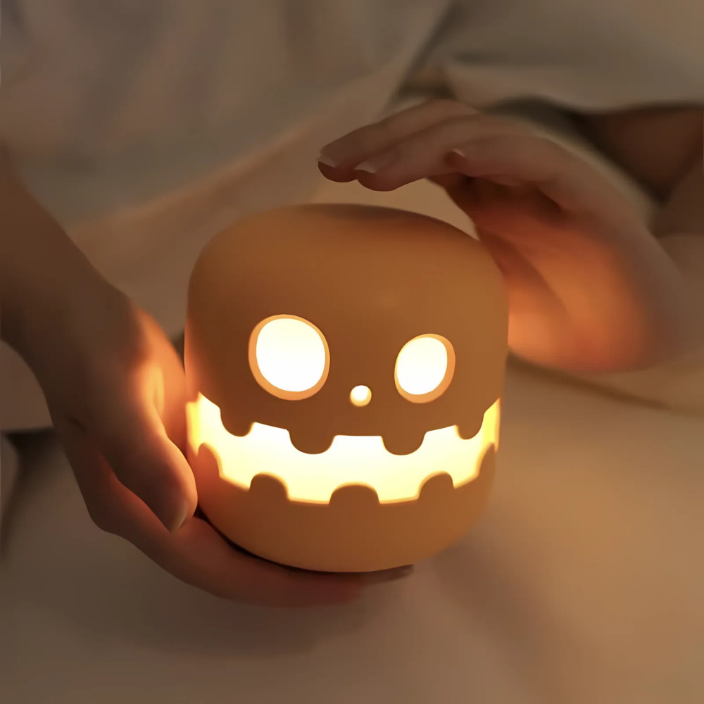 MysticGourd™ – Lampada Zucca Sorridente Ricaricabile