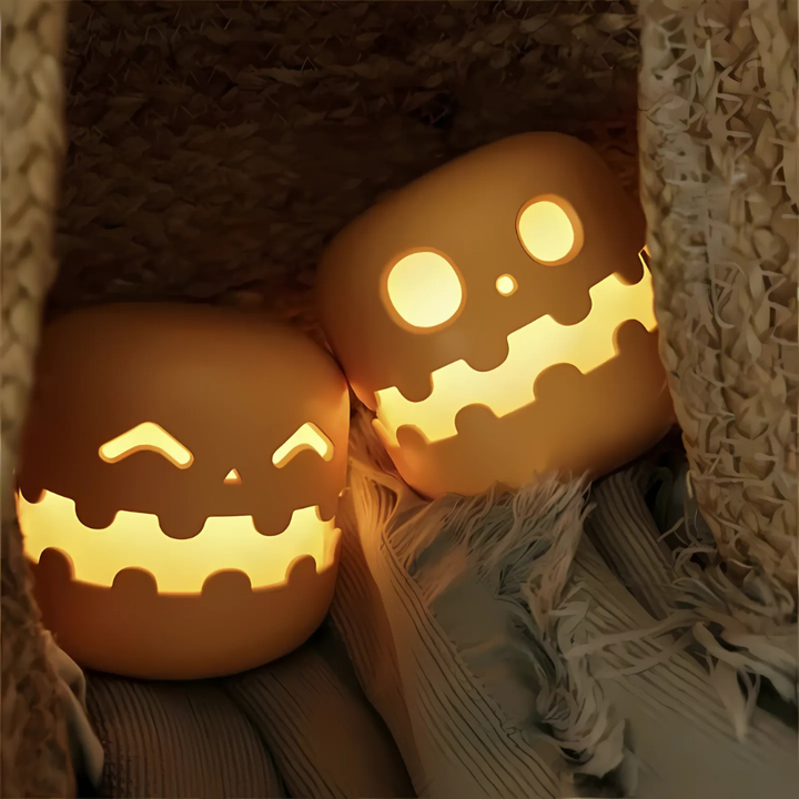 MysticGourd™ – Lampada Zucca Sorridente Ricaricabile