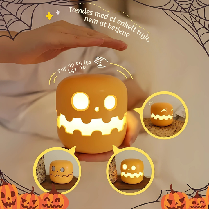 MysticGourd™ – Lampada Zucca Sorridente Ricaricabile