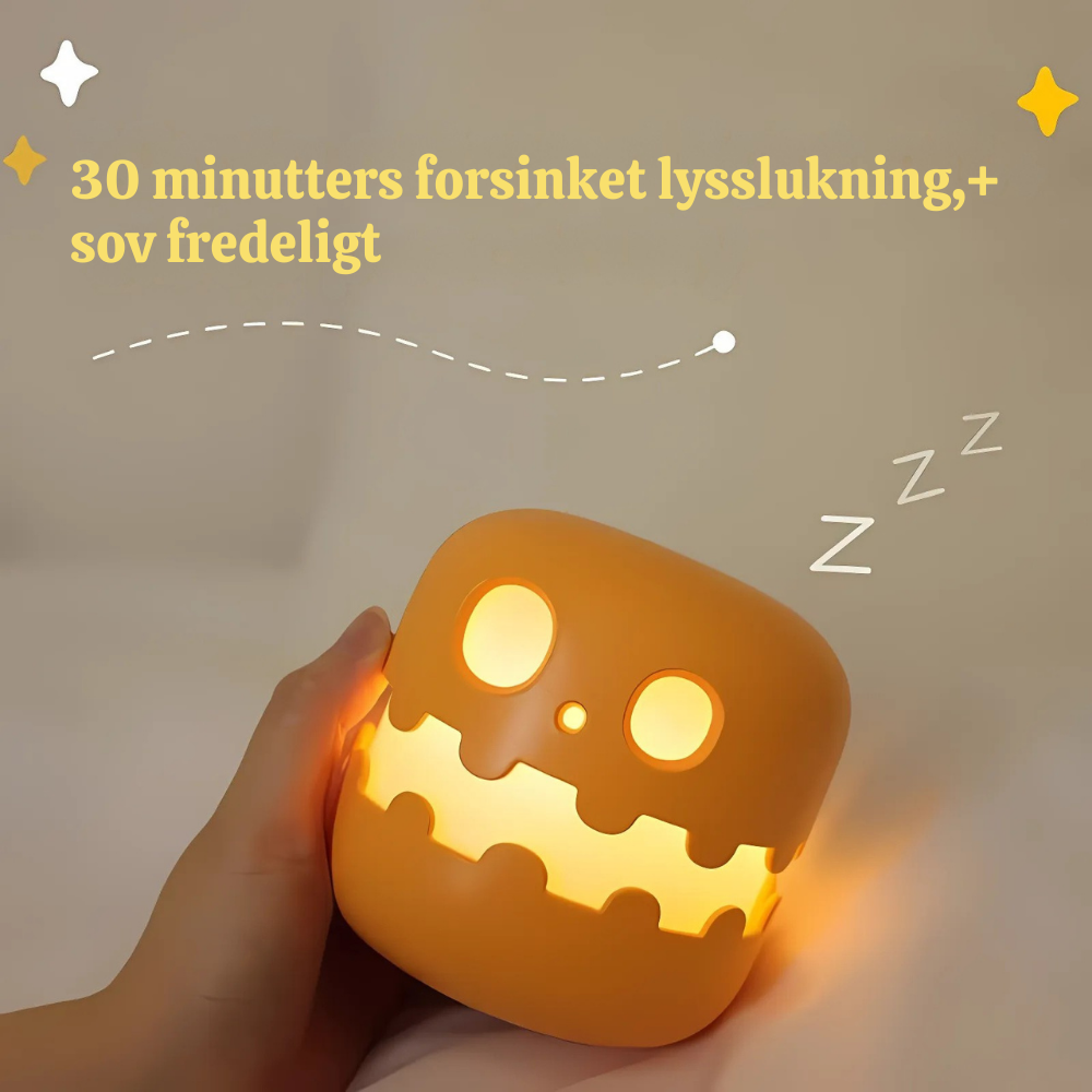 MysticGourd™ – Lampada Zucca Sorridente Ricaricabile