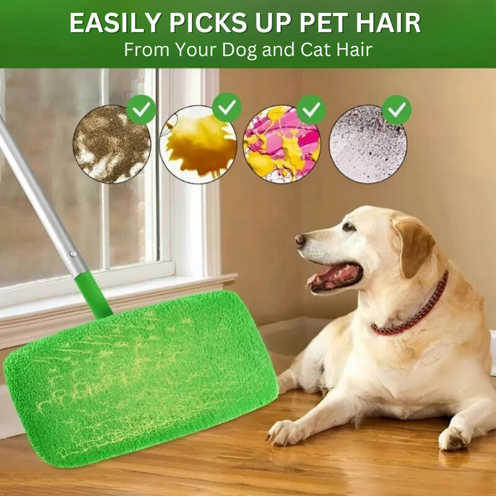 2+2 Gratuito | Panni riutilizzabili per Swiffer Sweeper™ - Pulizia sostenibile per tutte le superfici