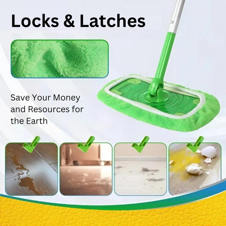 2+2 Gratuito | Panni riutilizzabili per Swiffer Sweeper™ - Pulizia sostenibile per tutte le superfici