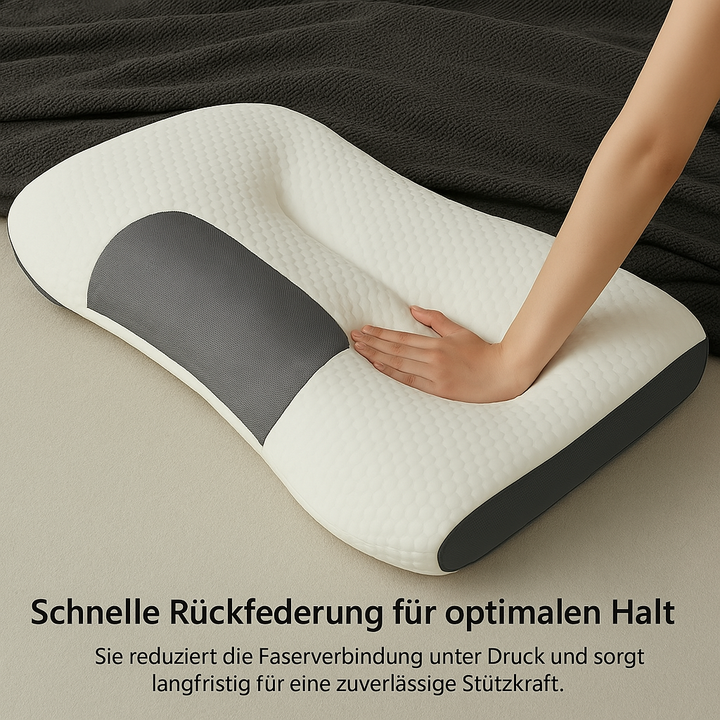 NackenRuhe: Cuscino da letto ortopedico – Memory Foam e supporto ergonomico per una postura sana durante il sonno