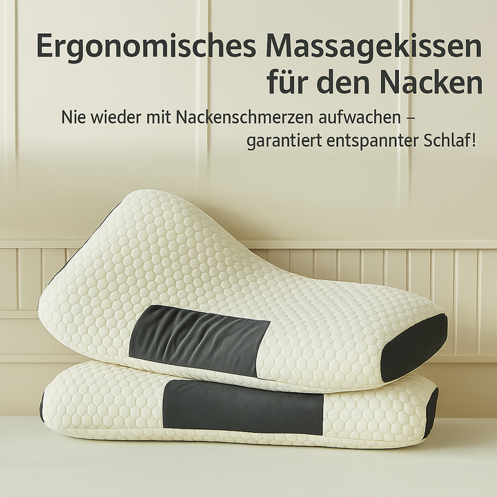 NackenRuhe: Cuscino da letto ortopedico – Memory Foam e supporto ergonomico per una postura sana durante il sonno