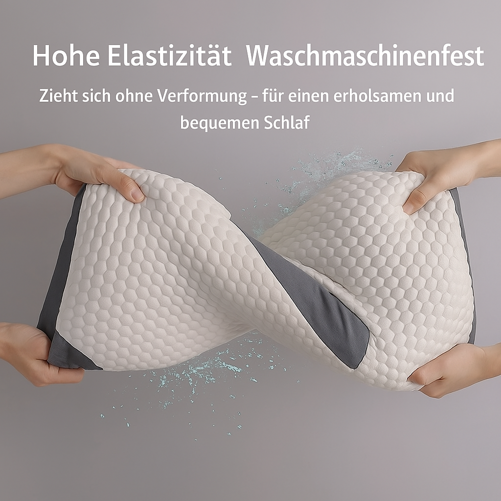 NackenRuhe: Cuscino da letto ortopedico – Memory Foam e supporto ergonomico per una postura sana durante il sonno