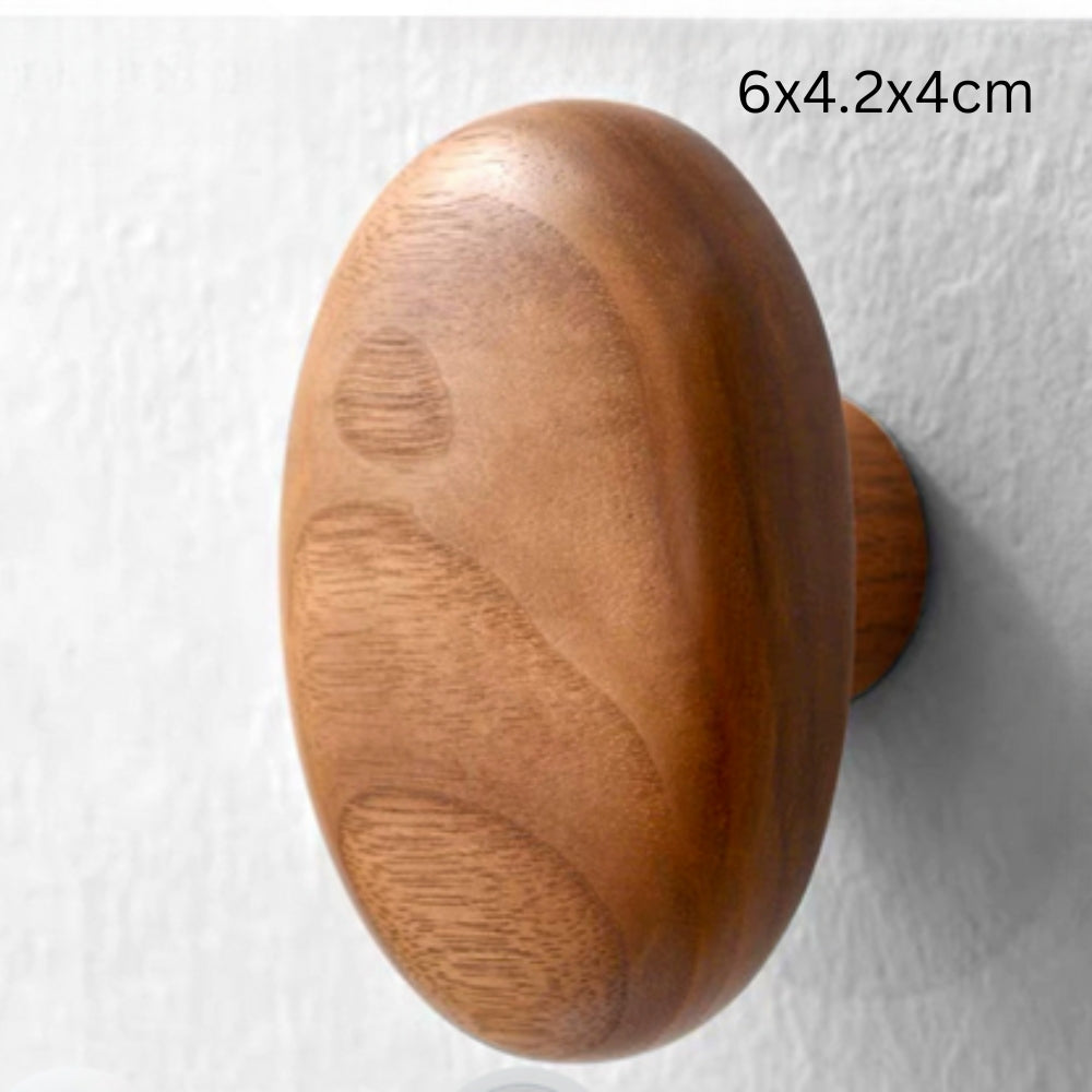 NaturAkzent: Ganci per abiti in look ciottolo – minimalisti, durevoli e stilosi per corridoio e soggiorno