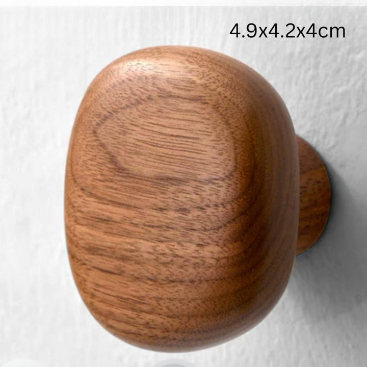 NaturAkzent: Ganci per abiti in look ciottolo – minimalisti, durevoli e stilosi per corridoio e soggiorno