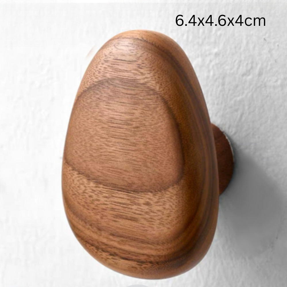 NaturAkzent: Ganci per abiti in look ciottolo – minimalisti, durevoli e stilosi per corridoio e soggiorno
