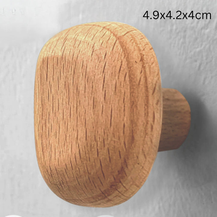 NaturAkzent: Ganci per abiti in look ciottolo – minimalisti, durevoli e stilosi per corridoio e soggiorno